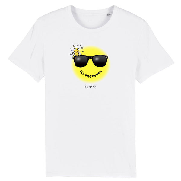 T-Shirt homme ICI SOLEIL À LUNETTES
