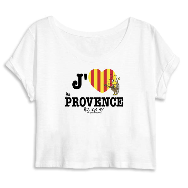 Crop top J'AIME LA PROVENCE