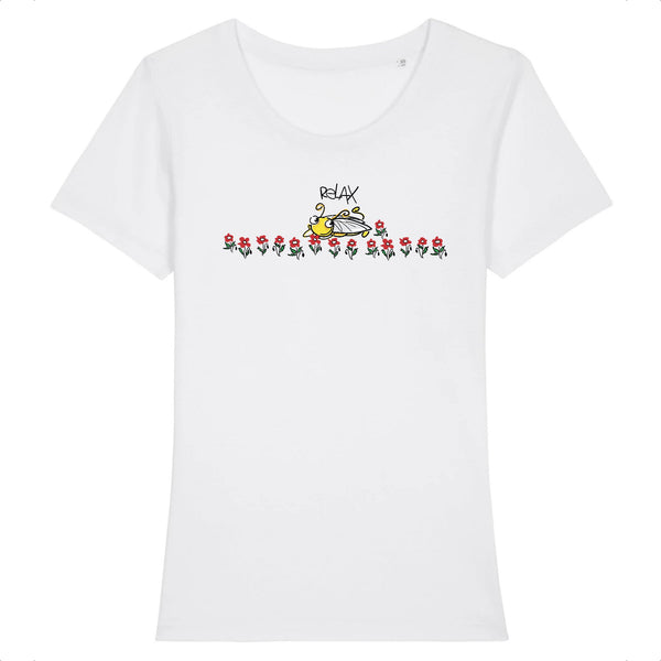T-Shirt femme RELAX CIGALE COQUELICOTS