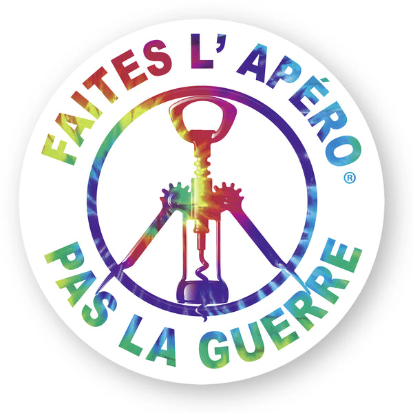 Sticker FAITES L'APÉRO TYE & DYE
