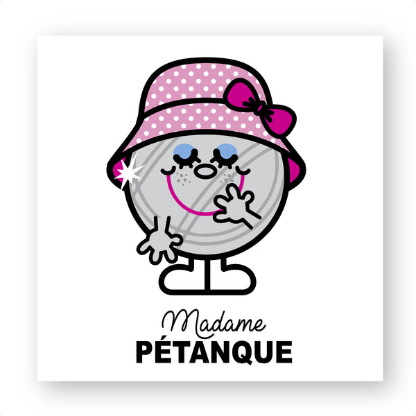 Sticker MADAME PÉTANQUE