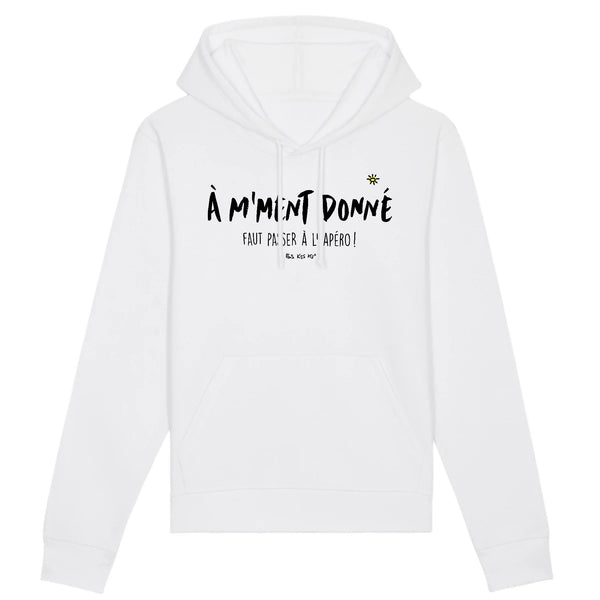 Hoodie homme À M'MOMENT DONNÉ