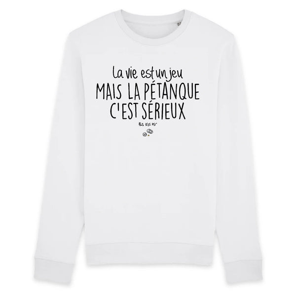 Sweat homme LA VIE EST UN JEU