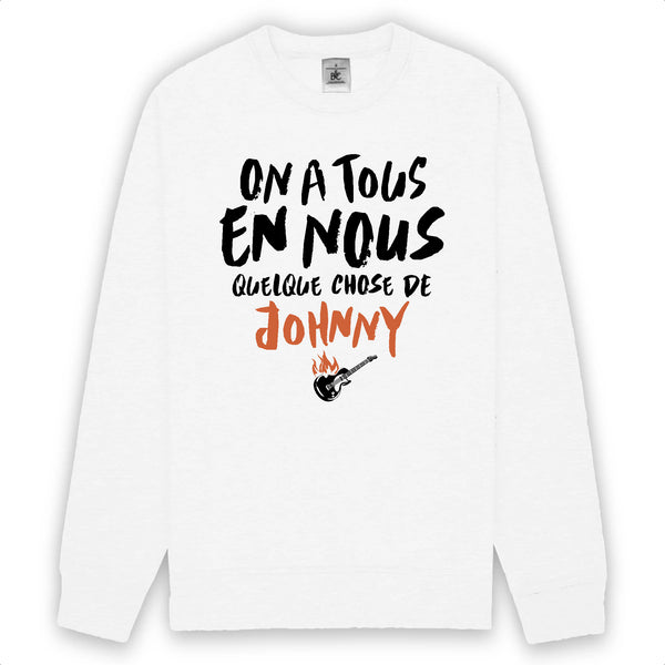 Sweat Homme QUELQUE CHOSE DE JOHNNY