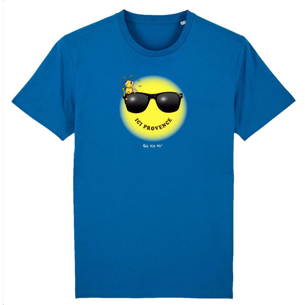 T-Shirt homme ICI SOLEIL À LUNETTES