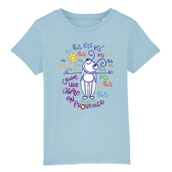 T-Shirt fille CIGALE MULTICOLORE