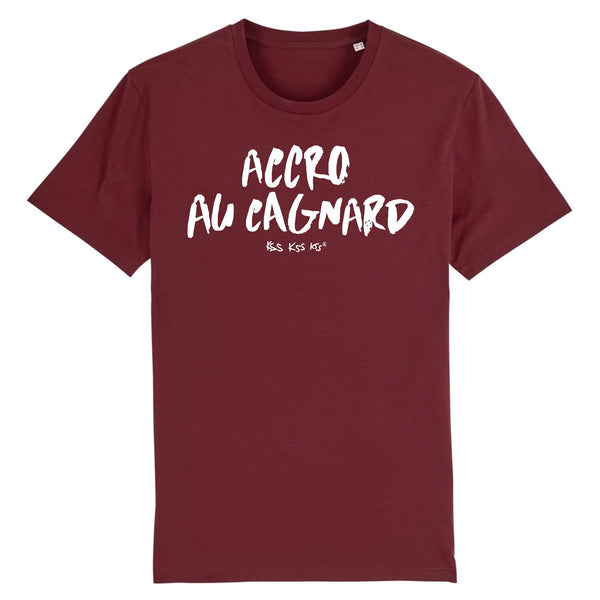 T-Shirt homme ACCRO AU CAGNARD