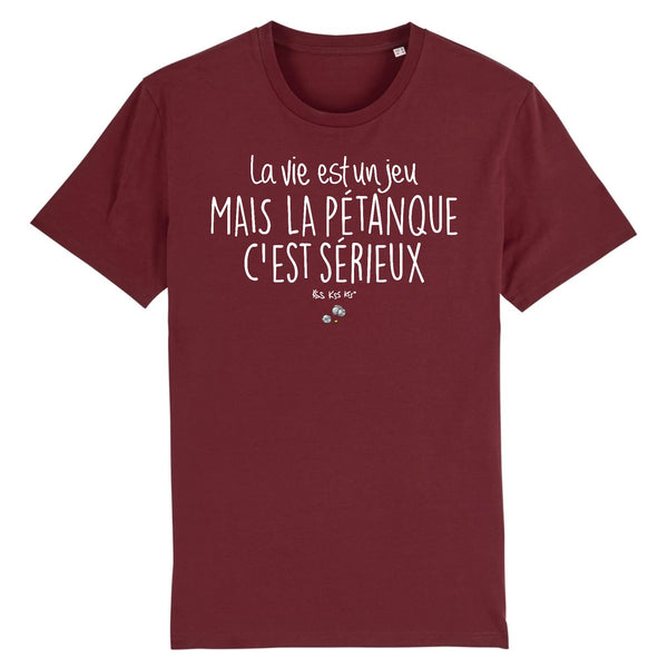 T-Shirt homme LA VIE EST UN JEU