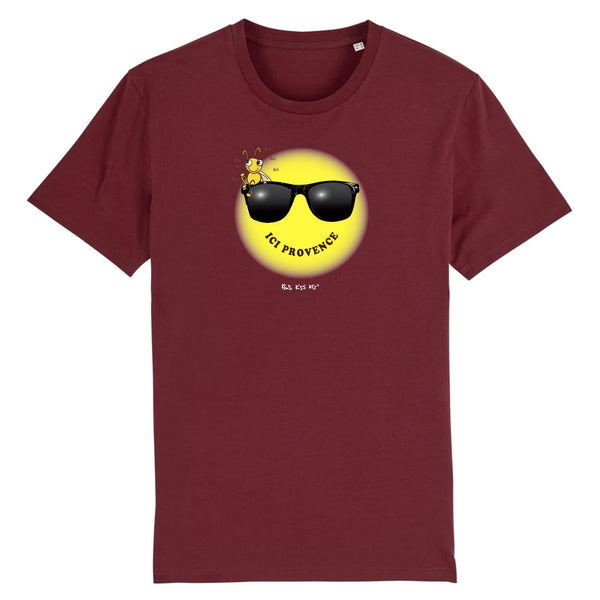 T-Shirt homme ICI SOLEIL À LUNETTES