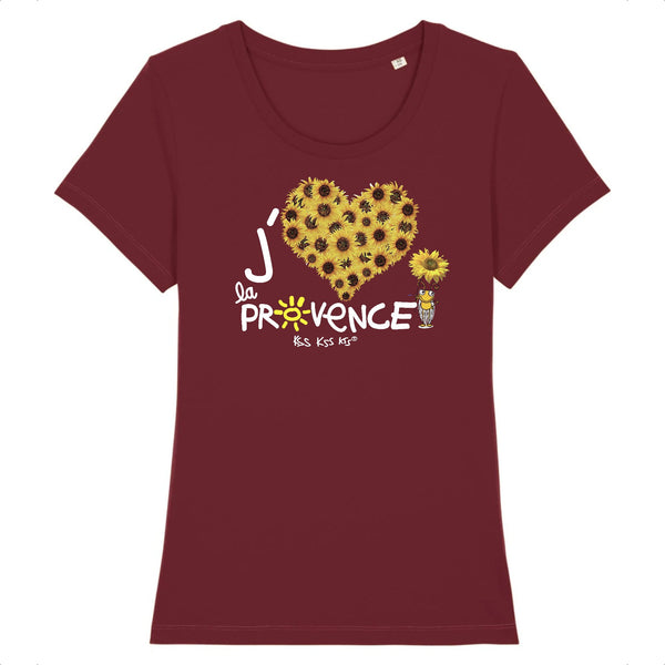 T-Shirt femme J'AIME LA PROVENCE TOURNESOLS