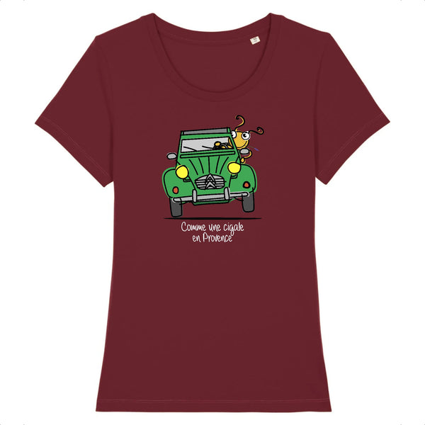T-Shirt femme CIGALE 2CV