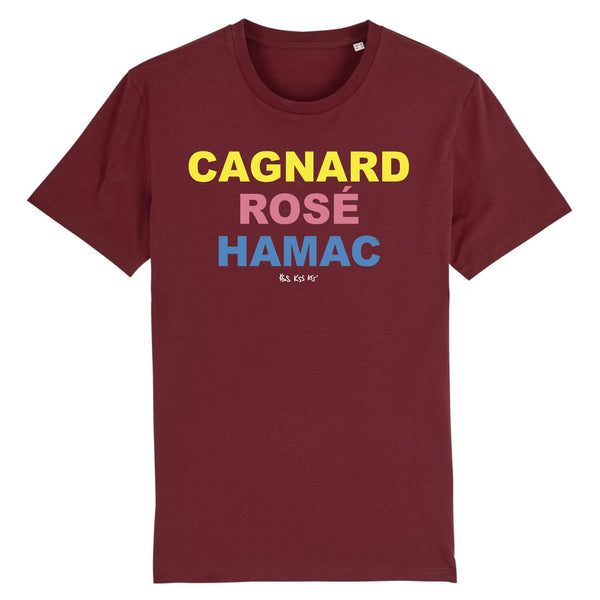 T-Shirt homme CAGNARD ROSÉ HAMAC
