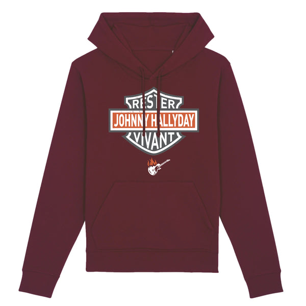 Hoodie Homme BIKER RESTER VIVANT