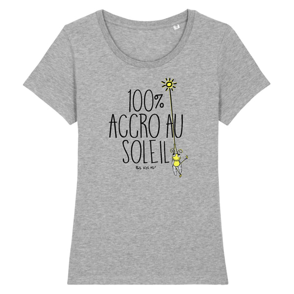 T-Shirt femme 100% ACCRO AU SOLEIL