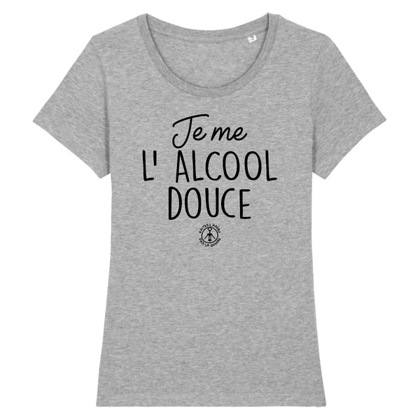 T-Shirt femme JE ME L'ALCOOL DOUCE