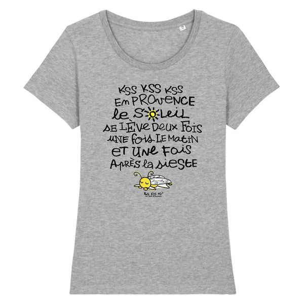 T-Shirt femme LE SOLEIL SE LÈVE DEUX FOIS