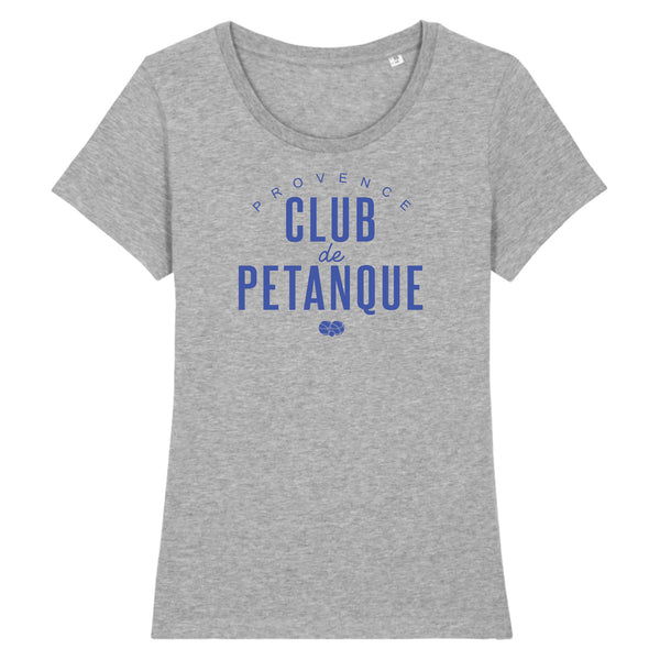 T-Shirt femme PROVENCE CLUB DE PÉTANQUE