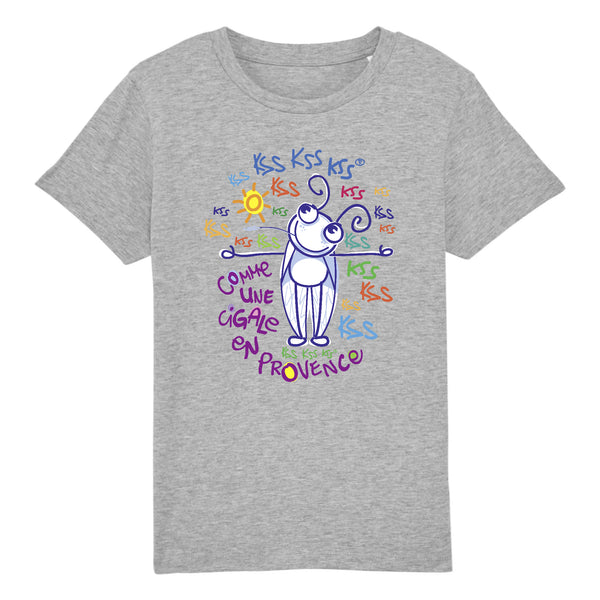 T-Shirt fille CIGALE MULTICOLORE