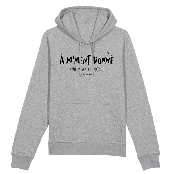 Hoodie homme À M'MOMENT DONNÉ