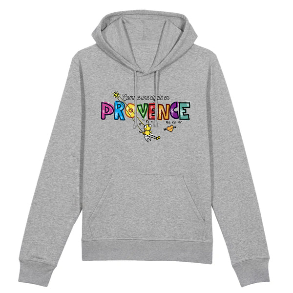 Hoodie femme CIGALE EN PROVENCE BALANÇOIRE