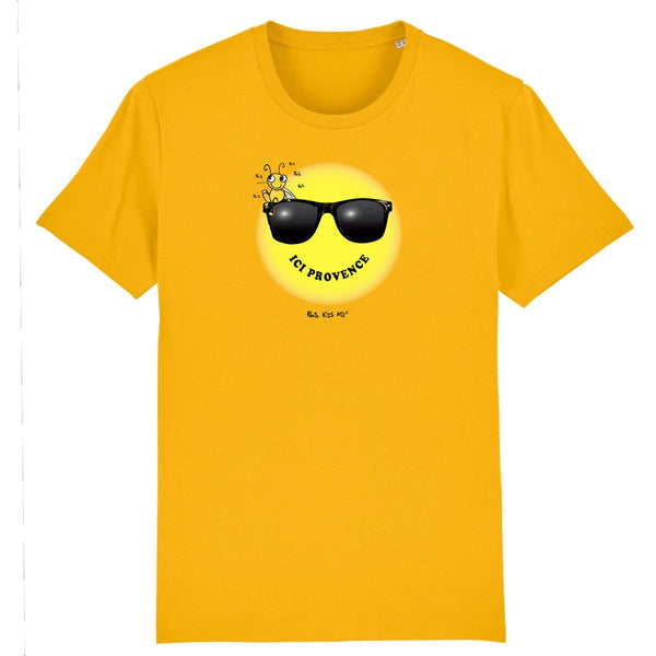 T-Shirt homme ICI SOLEIL À LUNETTES