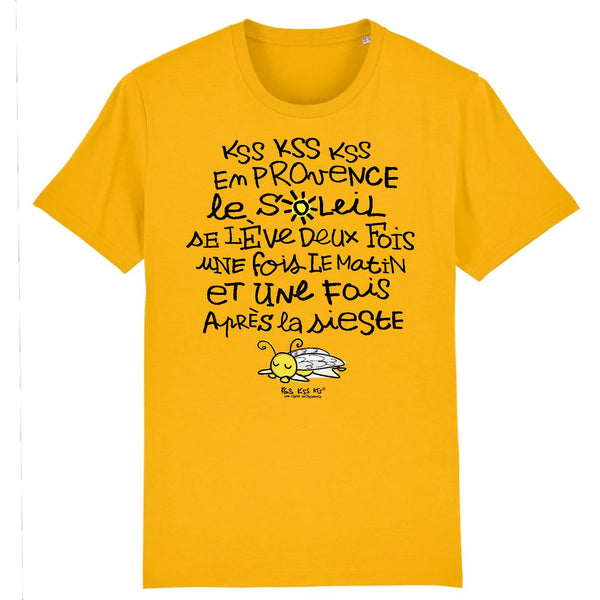 T-Shirt homme LE SOLEIL SE LÈVE DEUX FOIS