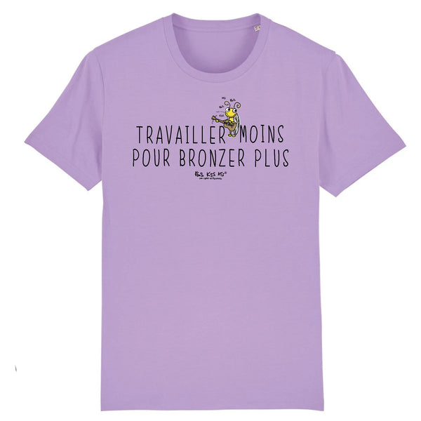 T-Shirt homme TRAVAILLER MOINS