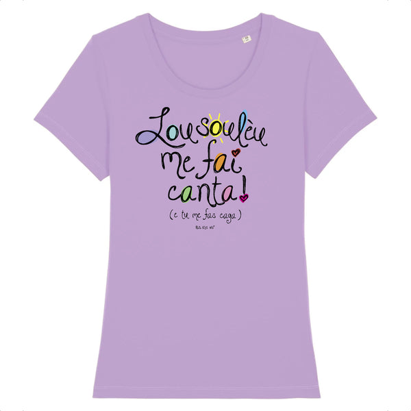 T-Shirt femme LOU SOULEU ME FAI CANTA