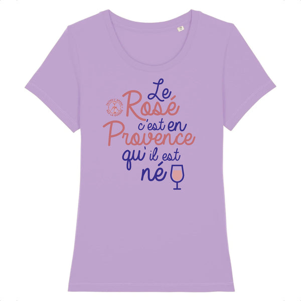 T-Shirt femme ROSÉ NÉ EN PROVENCE