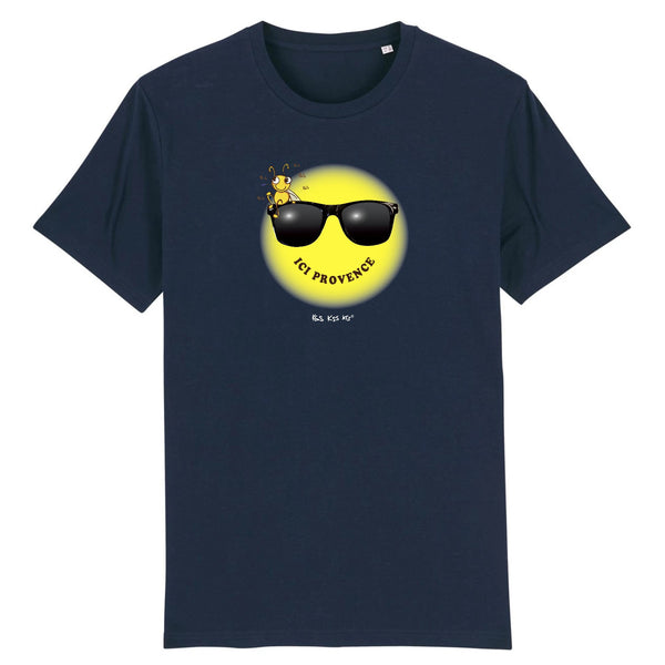 T-Shirt homme ICI SOLEIL À LUNETTES