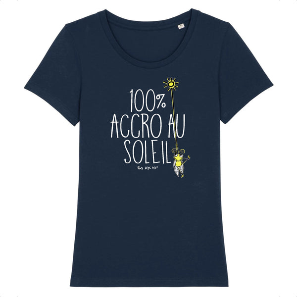 T-Shirt femme 100% ACCRO AU SOLEIL