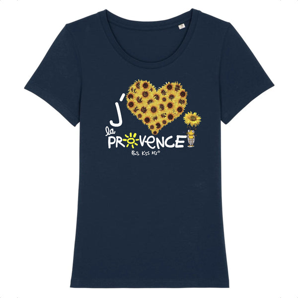 T-Shirt femme J'AIME LA PROVENCE TOURNESOLS
