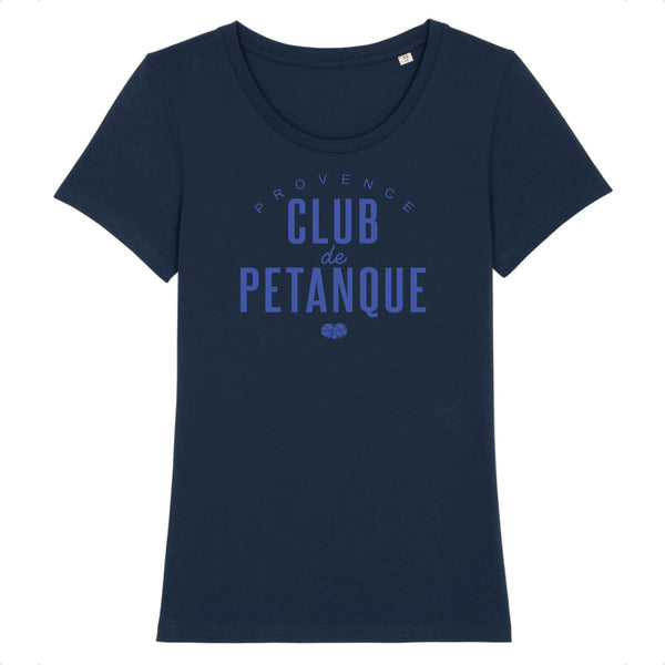 T-Shirt femme PROVENCE CLUB DE PÉTANQUE