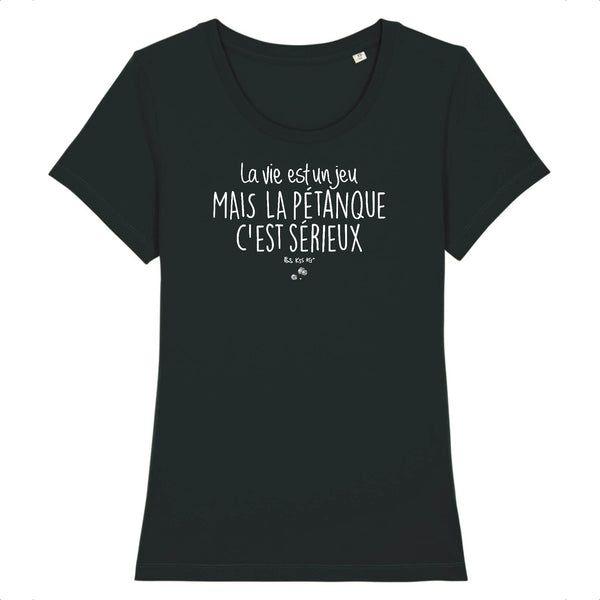 T-Shirt femme LA VIE EST UN JEU