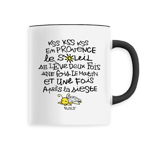Mug LE SOLEIL SE LÈVE DEUX FOIS