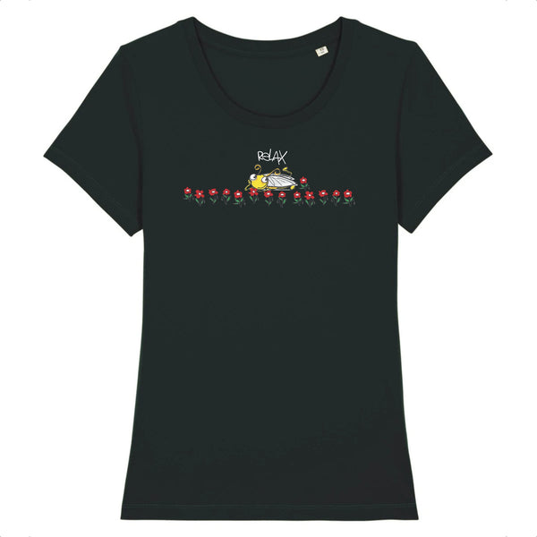T-Shirt femme RELAX CIGALE COQUELICOTS