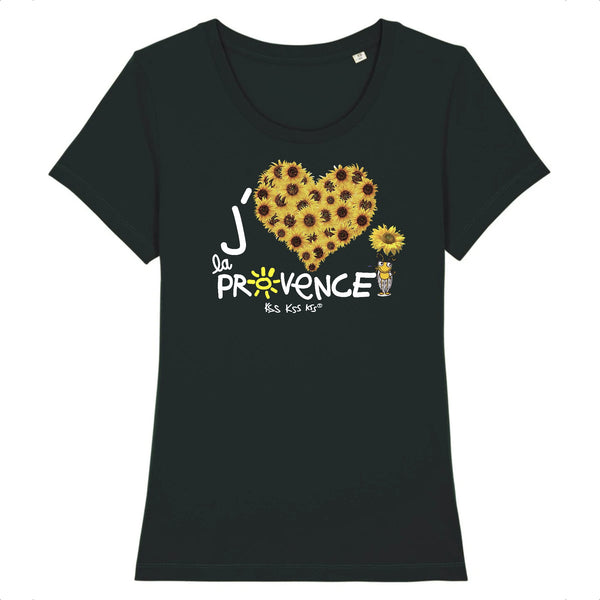 T-Shirt femme J'AIME LA PROVENCE TOURNESOLS
