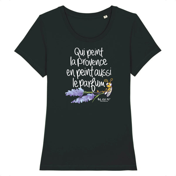 T-Shirt femme QUI PEINT LA PROVENCE