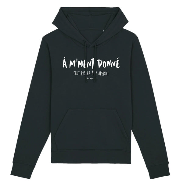 Hoodie homme À M'MOMENT DONNÉ