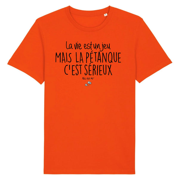 T-Shirt homme LA VIE EST UN JEU