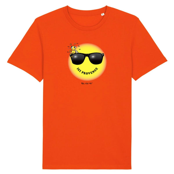 T-Shirt homme ICI SOLEIL À LUNETTES