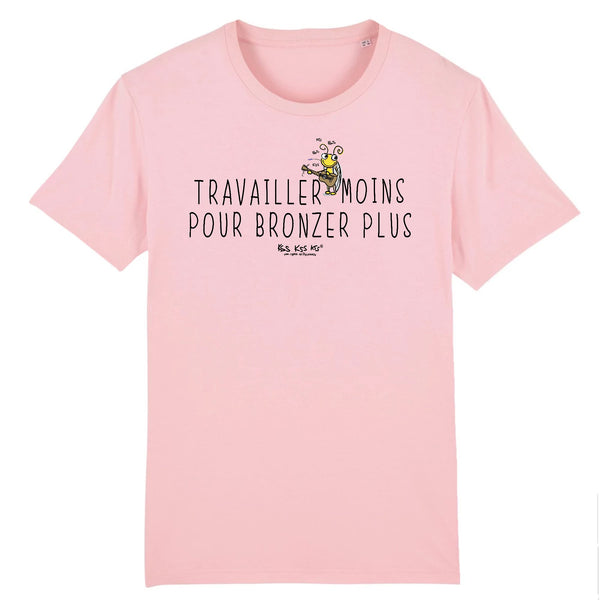 T-Shirt homme TRAVAILLER MOINS