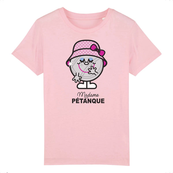 T-Shirt fille MADAME PÉTANQUE