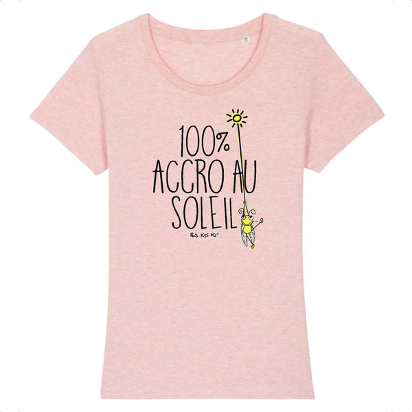 T-Shirt femme 100% ACCRO AU SOLEIL