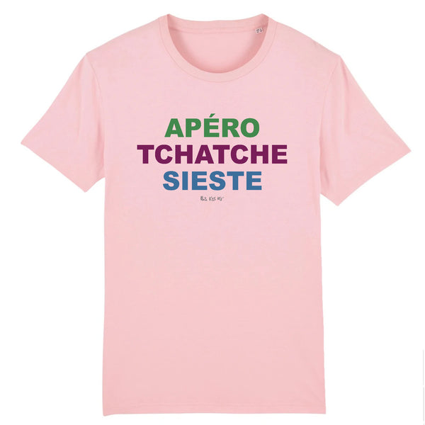 T-Shirt homme APÉRO TCHATCHE SIESTE