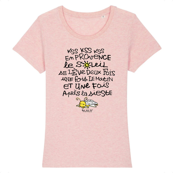 T-Shirt femme LE SOLEIL SE LÈVE DEUX FOIS