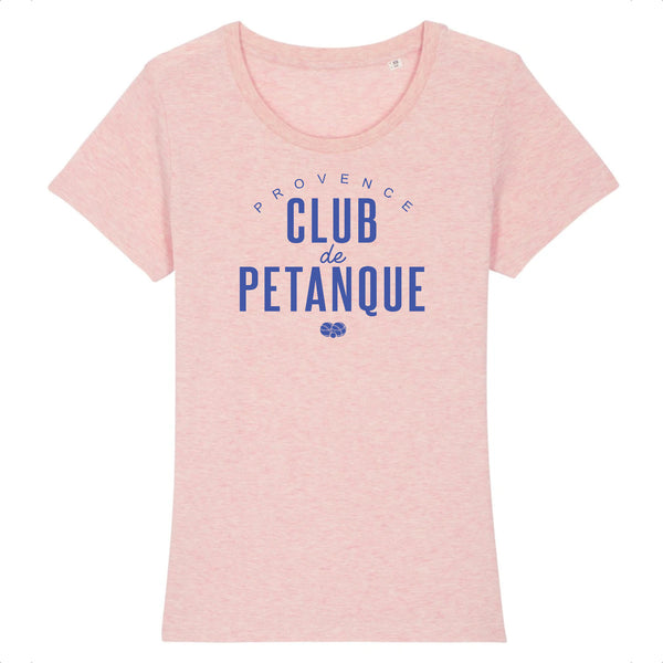 T-Shirt femme PROVENCE CLUB DE PÉTANQUE