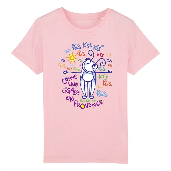 T-Shirt fille CIGALE MULTICOLORE