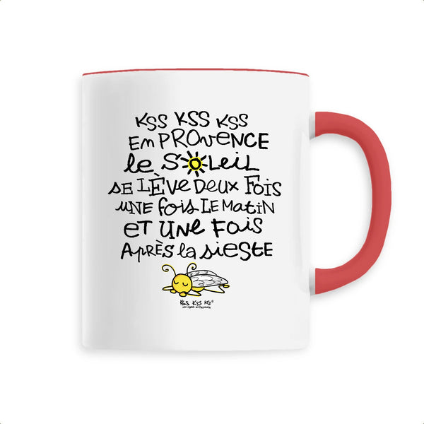 Mug LE SOLEIL SE LÈVE DEUX FOIS