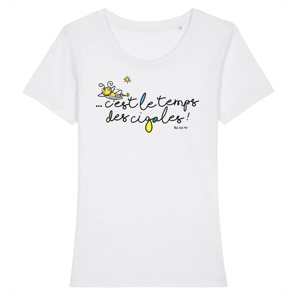 T-Shirt femme LE TEMPS DES CIGALES